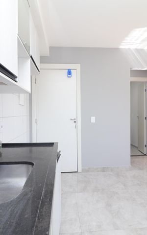 Apartamento para alugar com 35m², 2 quartos e sem vagaCozinha e Área de Serviço