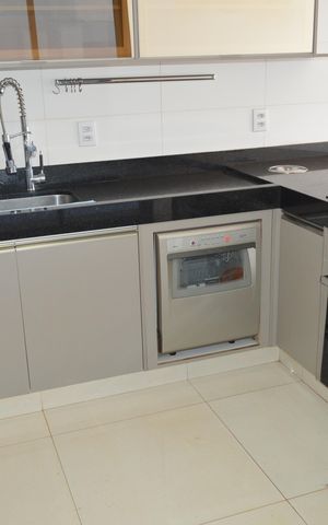 Casa de condomínio para alugar com 146m², 3 quartos e 4 vagasCozinha