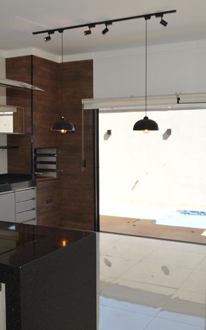 Casa de condomínio para alugar com 146m², 3 quartos e 4 vagasCozinha