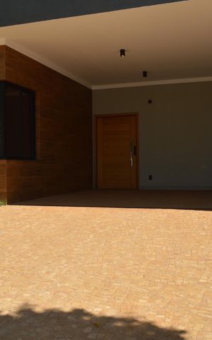 Casa de condomínio para alugar com 146m², 3 quartos e 4 vagasFachada