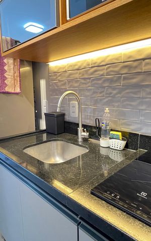 Studio para alugar com 25m², 1 quarto e sem vaga Studio para alugar com 25m², 1 quarto e sem vagaStudio/Cozinha