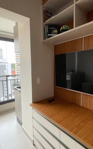 Studio para alugar com 25m², 1 quarto e sem vaga Studio para alugar com 25m², 1 quarto e sem vagaStudio/Sala/Quarto