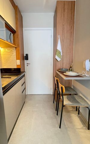 Studio para alugar com 25m², 1 quarto e sem vaga Studio para alugar com 25m², 1 quarto e sem vagaStudio/Cozinha
