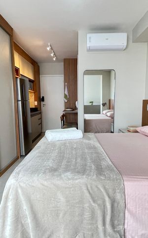Studio para alugar com 25m², 1 quarto e sem vaga Studio para alugar com 25m², 1 quarto e sem vagaStudio/Sala/Quarto