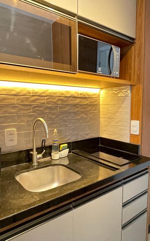 Studio para alugar com 25m², 1 quarto e sem vaga Studio para alugar com 25m², 1 quarto e sem vagaStudio/Cozinha