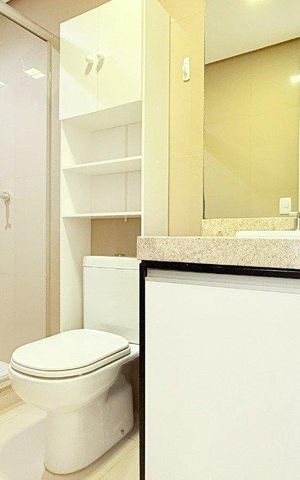Apartamento para alugar com 48m², 1 quarto e 1 vaga Apartamento para alugar com 48m², 1 quarto e 1 vagaBanheiro