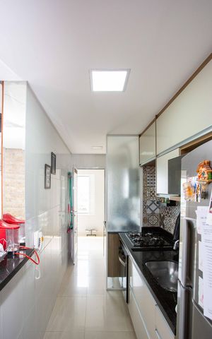 Apartamento à venda com 65m², 2 quartos e 1 vagaCozinha