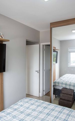 Apartamento à venda com 65m², 2 quartos e 1 vagaQuarto Suíte