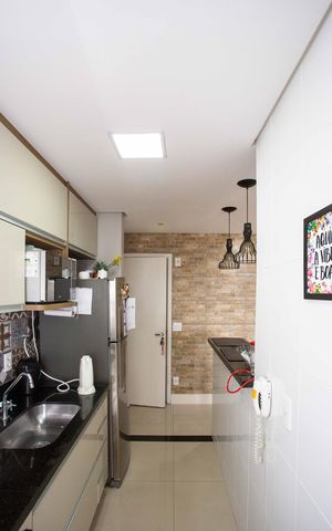 Apartamento à venda com 65m², 2 quartos e 1 vagaCozinha