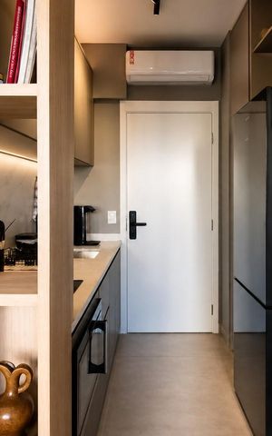 Studio à venda com 23m², 1 quarto e sem vagaCozinha