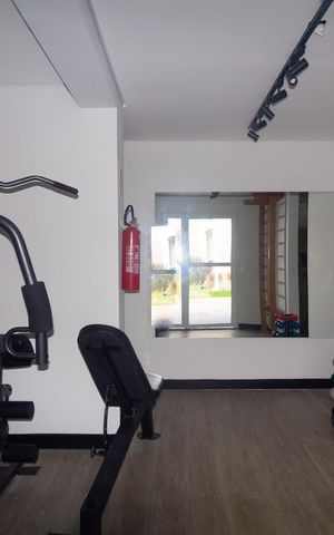 Apartamento para alugar com 34m², 2 quartos e sem vaga Apartamento para alugar com 34m², 2 quartos e sem vagaÁrea comum - Academia