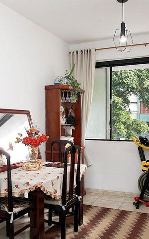 Studio à venda com 32m², 1 quarto e sem vagaSala