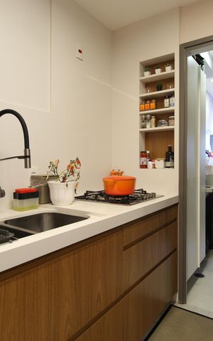 Apartamento à venda com 115m², 3 quartos e 2 vagasCozinha e Área de Serviço