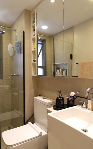 Apartamento à venda com 115m², 3 quartos e 2 vagasBanheiro da Suíte 3