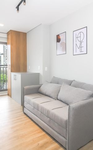 Apartamento para alugar com 38m², 1 quarto e sem vaga Apartamento para alugar com 38m², 1 quarto e sem vagaSala