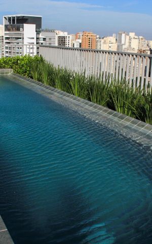 Studio para alugar com 21m², 1 quarto e sem vaga Studio para alugar com 21m², 1 quarto e sem vaga Área Comum - Piscina