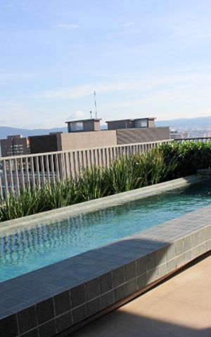 Studio para alugar com 21m², 1 quarto e sem vaga Studio para alugar com 21m², 1 quarto e sem vaga Área Comum - Piscina