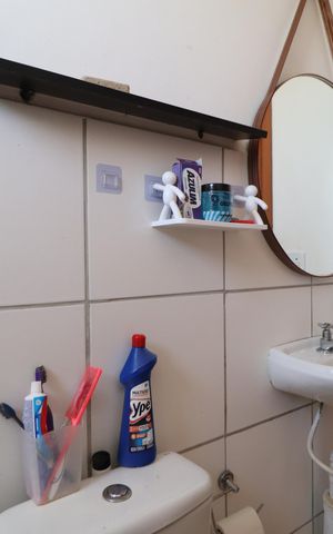 Apartamento para alugar com 57m², 2 quartos e 1 vagaBanheiro Social