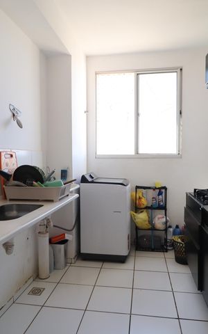 Apartamento para alugar com 57m², 2 quartos e 1 vagaCozinha e área de serviço