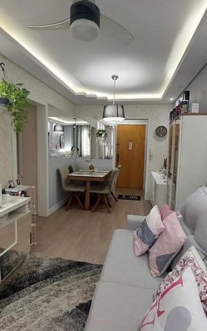 Apartamento à venda com 46m², 1 quarto e sem vaga Apartamento à venda com 46m², 1 quarto e sem vagaSala
