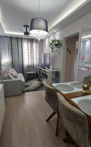 Apartamento à venda com 46m², 1 quarto e sem vaga Apartamento à venda com 46m², 1 quarto e sem vagaSala de Jantar