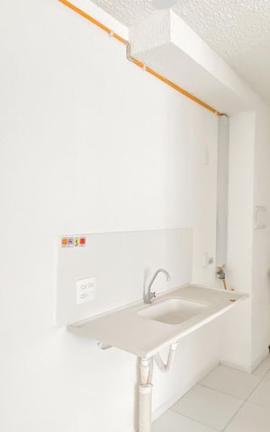 Apartamento à venda com 32m², 2 quartos e sem vaga Apartamento à venda com 32m², 2 quartos e sem vagaCozinha/Área de serviço