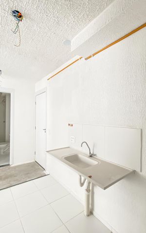 Apartamento à venda com 32m², 2 quartos e sem vaga Apartamento à venda com 32m², 2 quartos e sem vagaCozinha/Área de serviço