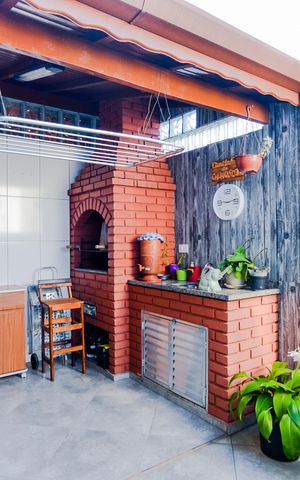 Casa à venda com 192m², 3 quartos e 2 vagasÁrea gourmet