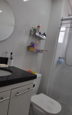 Apartamento para alugar com 44m², 2 quartos e 1 vagaBanheiro