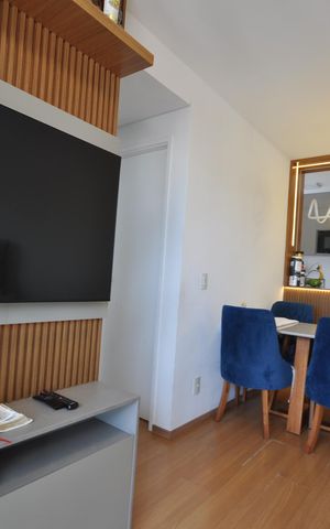 Apartamento para alugar com 44m², 2 quartos e 1 vagaSala