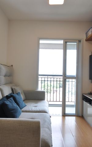 Apartamento para alugar com 44m², 2 quartos e 1 vagaSala