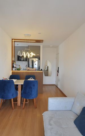 Apartamento para alugar com 44m², 2 quartos e 1 vagaSala