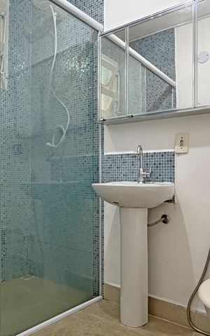 Apartamento para alugar com 47m², 1 quarto e sem vagaBanheiro