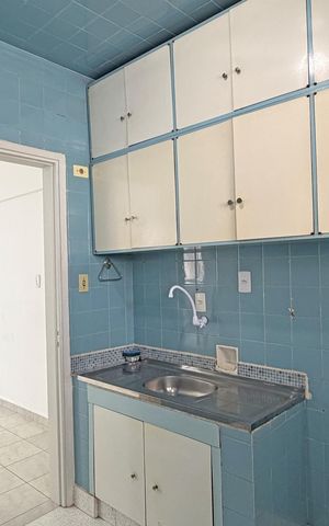 Apartamento para alugar com 47m², 1 quarto e sem vagaCozinha e Área de serviço