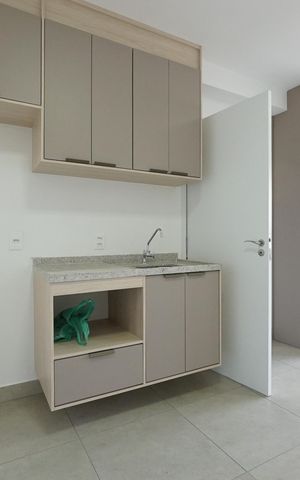 Studio para alugar com 32m², 1 quarto e sem vagaCozinha