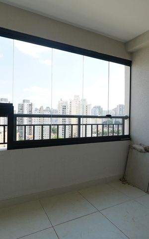 Studio para alugar com 32m², 1 quarto e sem vagaVaranda