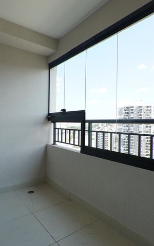 Studio para alugar com 32m², 1 quarto e sem vagaVaranda