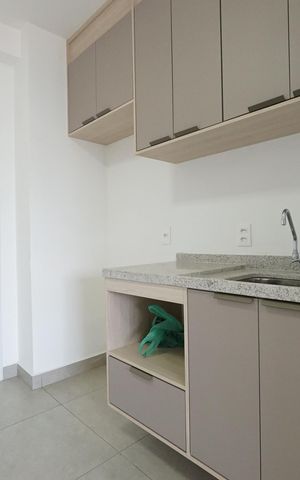 Studio para alugar com 32m², 1 quarto e sem vagaCozinha