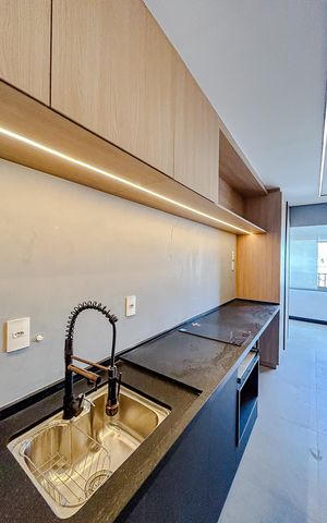 Studio à venda com 28m², 1 quarto e sem vagaCozinha