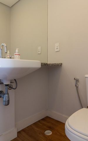 Apartamento para alugar com 57m², 1 quarto e 1 vaga Apartamento para alugar com 57m², 1 quarto e 1 vagaLavabo
