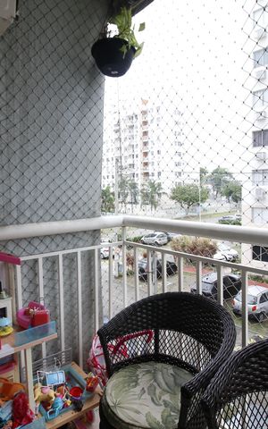 Apartamento à venda com 50m², 2 quartos e 1 vagaVaranda