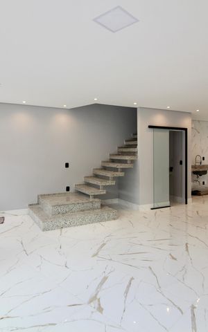 Casa à venda com 120m², 3 quartos e 2 vagas Casa à venda com 120m², 3 quartos e 2 vagasSala