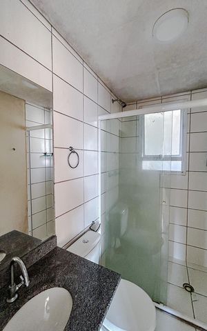 Apartamento para alugar com 64m², 3 quartos e 1 vagaBanheiro