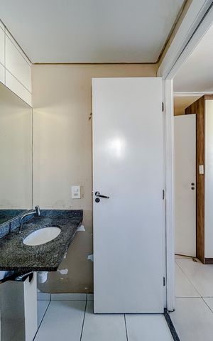 Apartamento para alugar com 64m², 3 quartos e 1 vagaBanheiro da Suíte