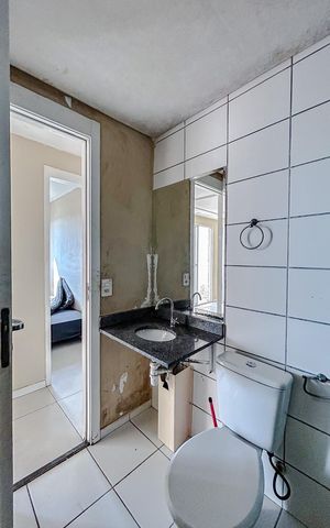 Apartamento para alugar com 64m², 3 quartos e 1 vagaBanheiro