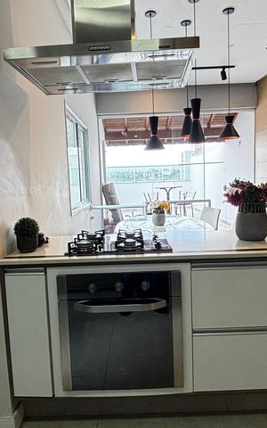 Apartamento para alugar com 120m², 2 quartos e 1 vaga Apartamento para alugar com 120m², 2 quartos e 1 vagaCobertura - Cozinha