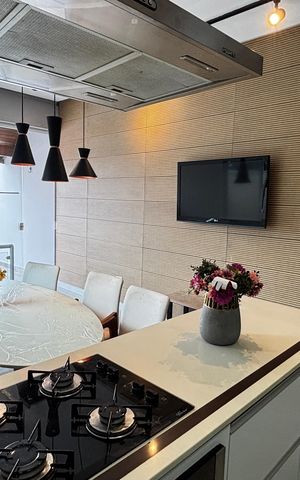 Apartamento para alugar com 120m², 2 quartos e 1 vaga Apartamento para alugar com 120m², 2 quartos e 1 vagaCobertura - Cozinha