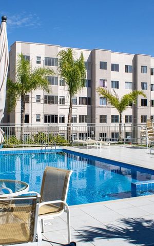 Apartamento à venda com 41m², 2 quartos e 1 vagaÁrea comum - Piscina