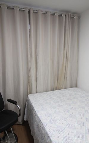 Apartamento à venda com 46m², 2 quartos e 1 vagaQuarto 2