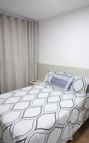 Apartamento à venda com 46m², 2 quartos e 1 vagaQuarto 1